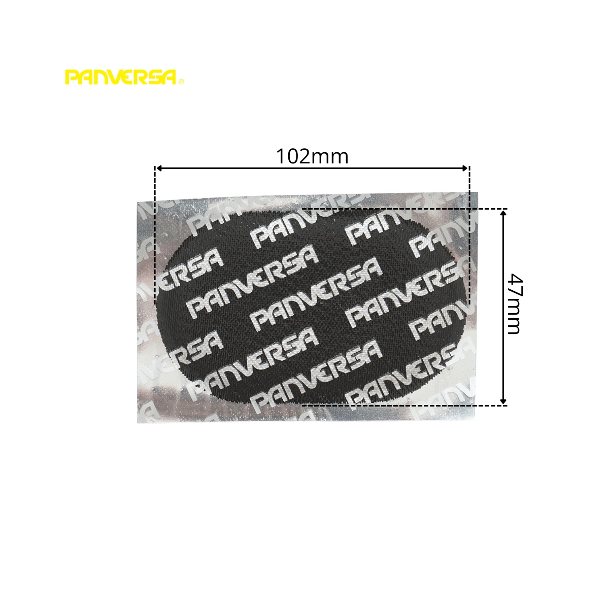 Petice vulcanizare ovale 47x102mm PP8 pentru camere de aer Panversa