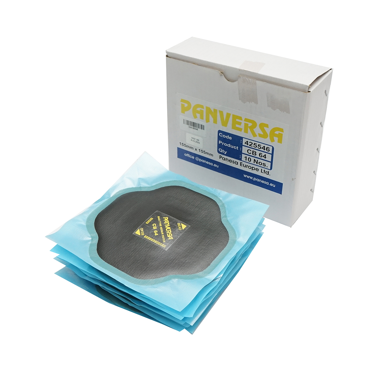 Petice vulcanizare anvelope diagonale 155mm CB-64 Panversa