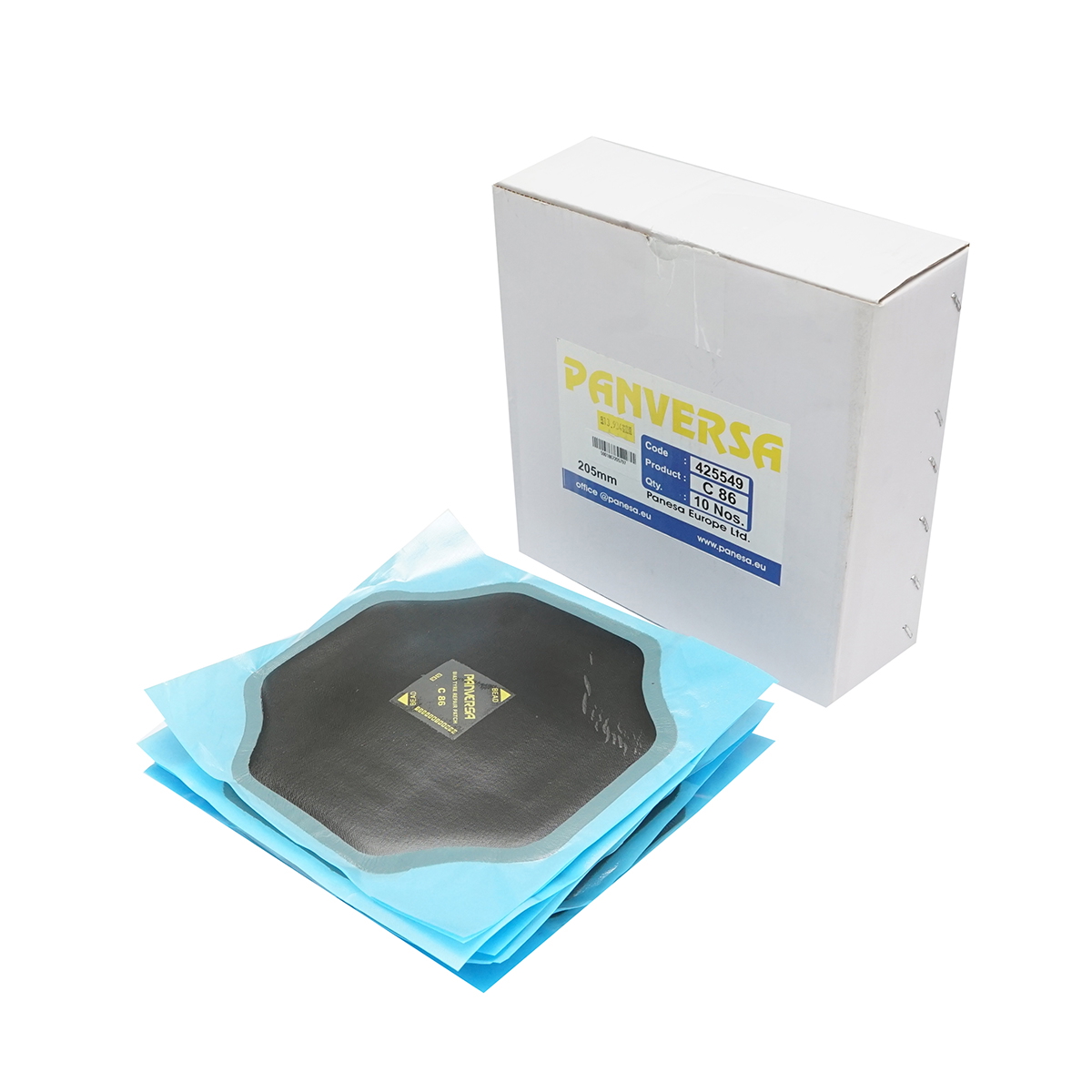 Petice vulcanizare anvelope diagonale 205mm CB-86 Panversa