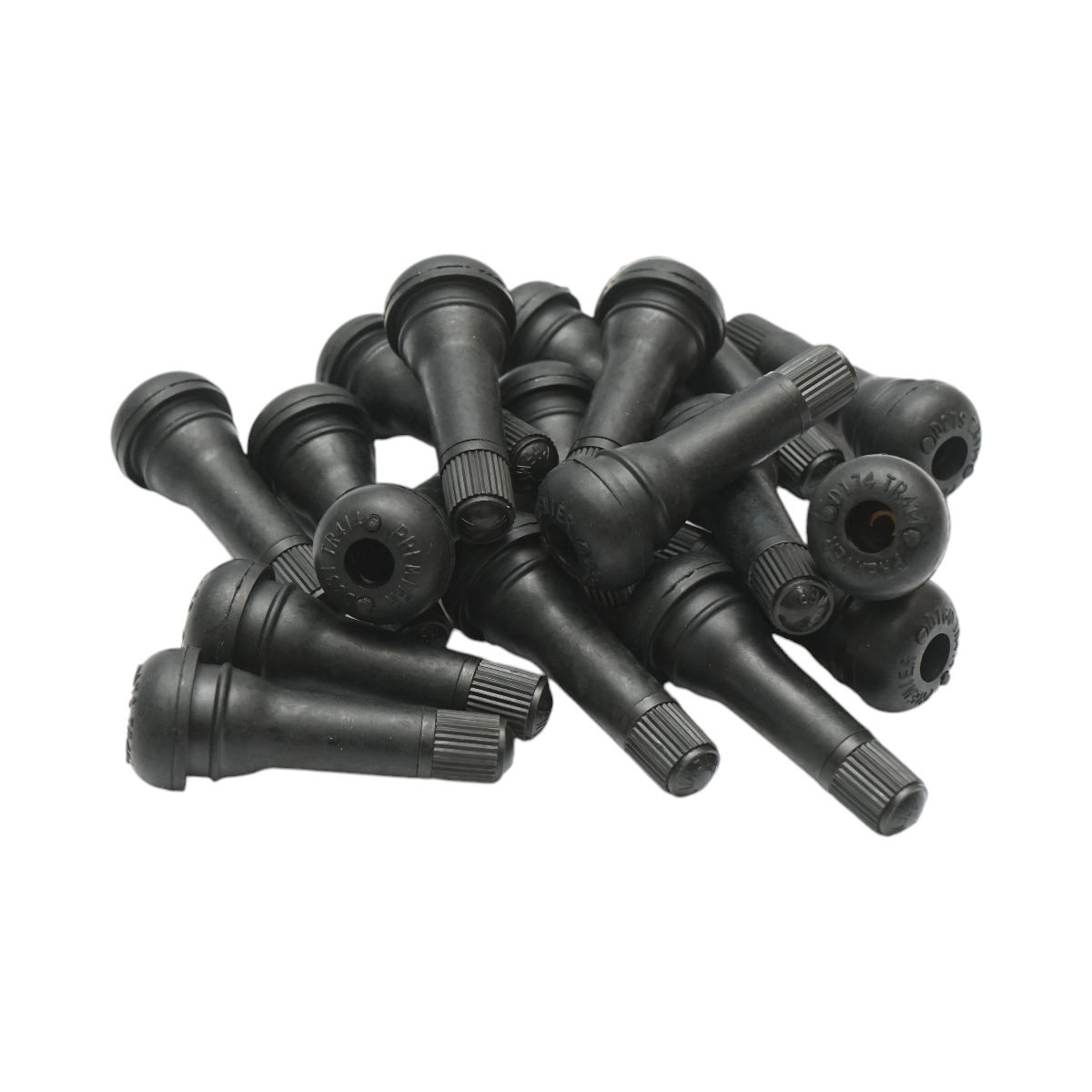 Set 100 valve roata tubeless TR414, cauciuc EPDM cu insertie ALAMA, lungime 51 mm, diametru orificiu janta 15 mm, presiune maxima 4.5 bar