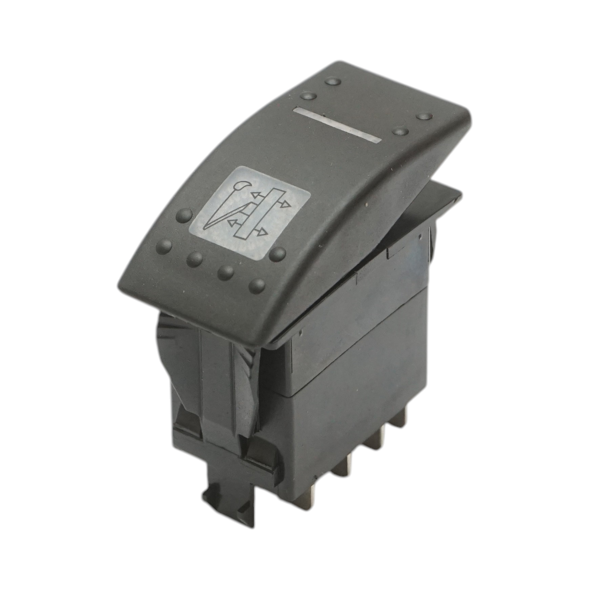 Intrerupator basculant cabina JCB Fastrac 1115 1135 2115 2125 2135 2150, 12V, 8 pini, cod OEM 701/39300