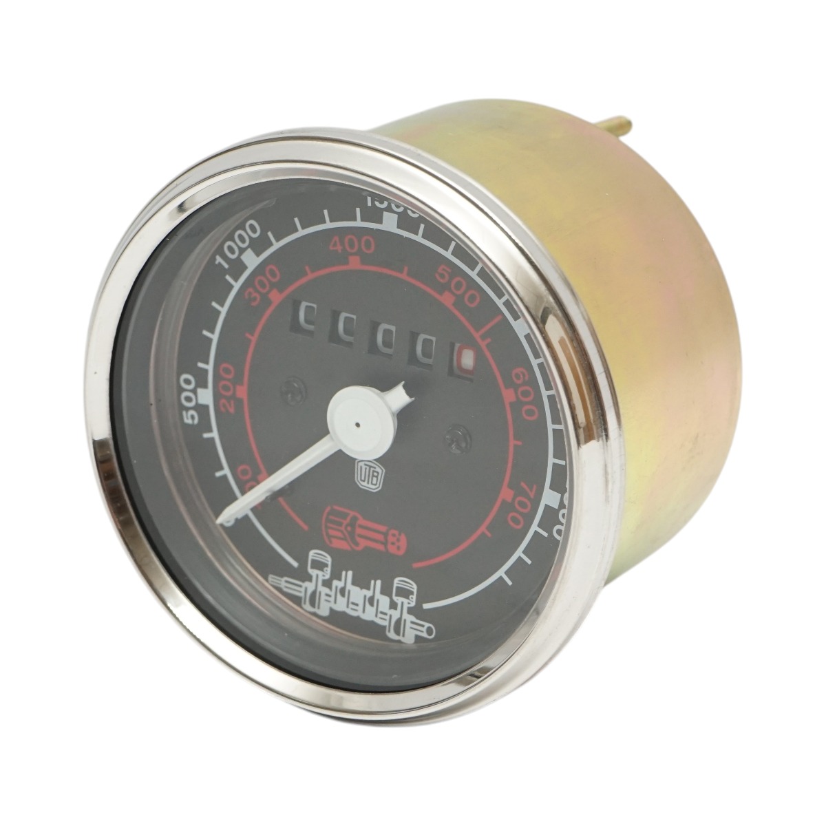 Ceas indicator turatie motor (turometru) 84.5mm, L 60mm pentru New Holland / Fiat / Ford, cod OEM 4180290, 4334916, 04334971