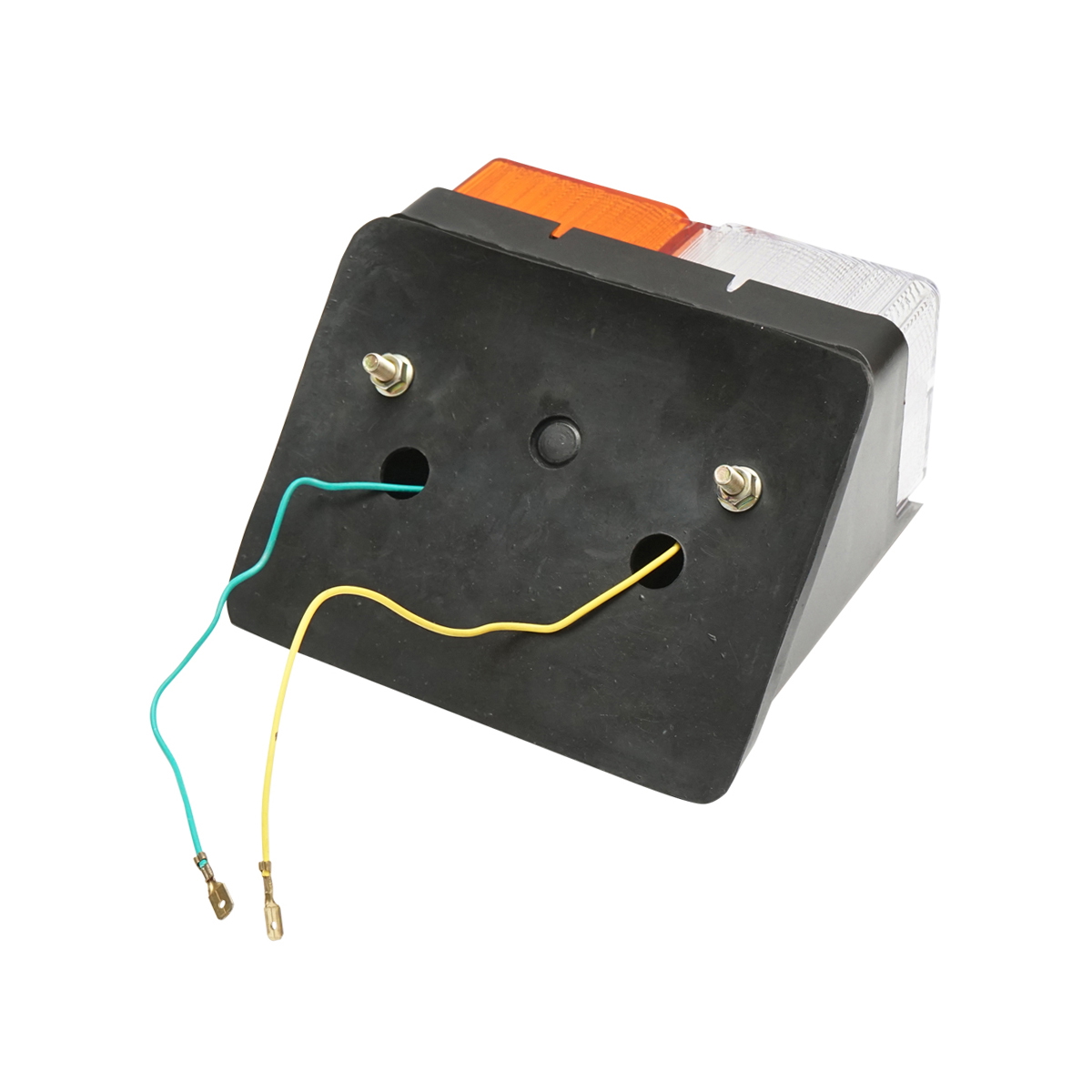 Lampa semnalizare si pozitie fata stanga pentru tractor Ford, 12 V, 160 x 80 x 150 mm, distanta suruburi prindere 115 mm, fara becuri