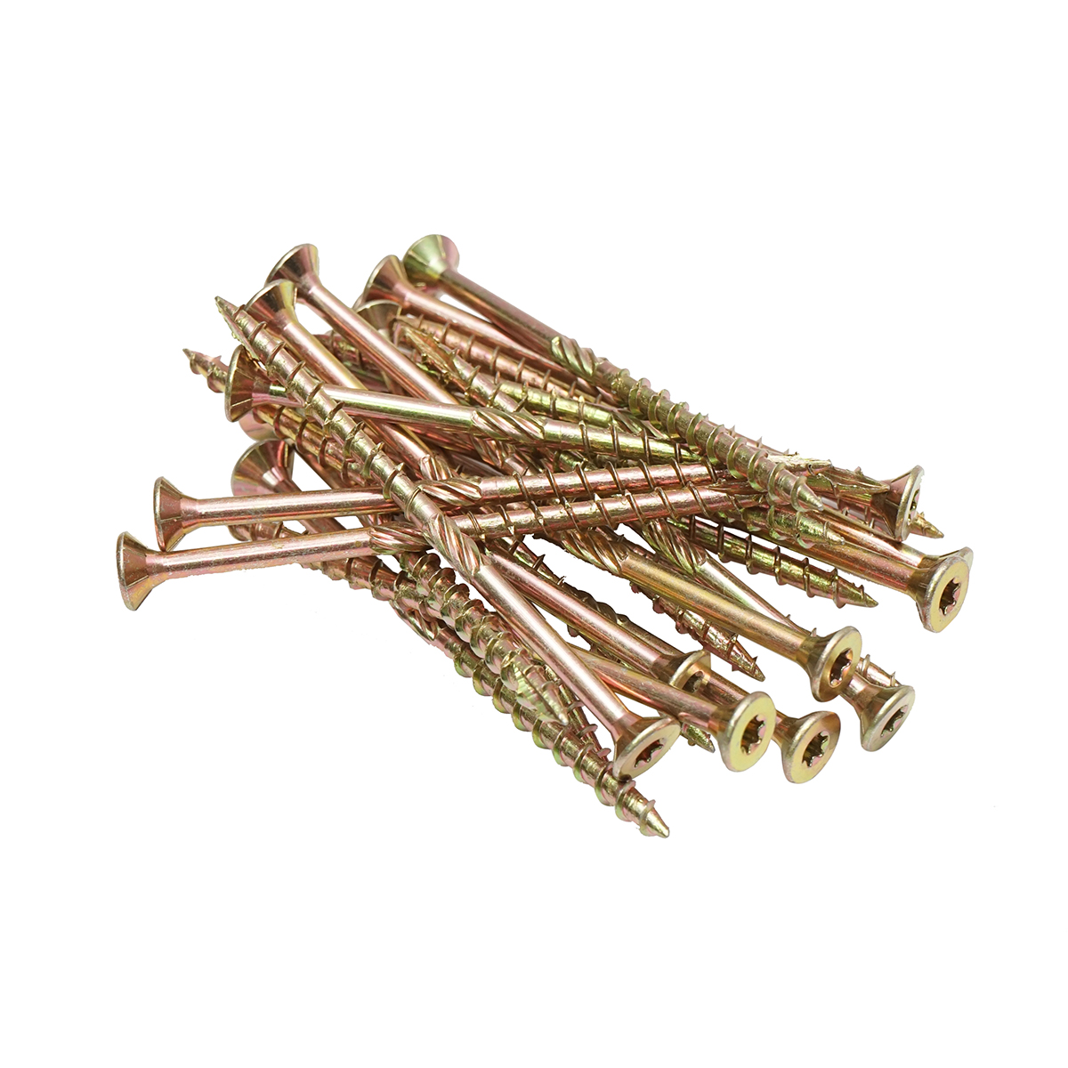 Surub lemn autofiletant 6x100 mm, Otel zincat, Torx TX30, cap inecat, 100 buc/cutie