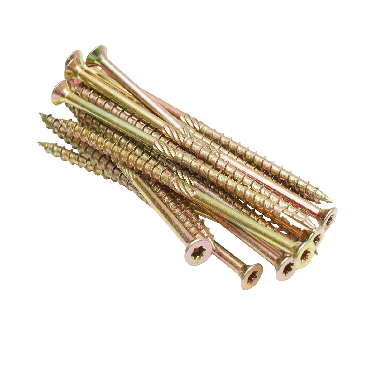 Surub lemn autofiletant 8x160 mm, Otel zincat, Torx TX40, cap inecat, 50 buc/cutie