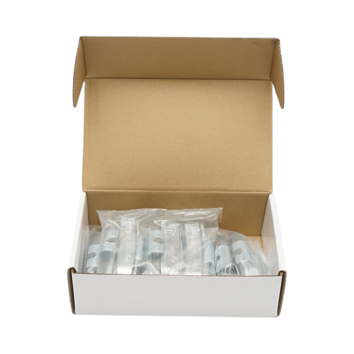 Contragreutati plumb 200 g pentru echilibrare roti camioane, cutie 15 bucati (3000 g total)