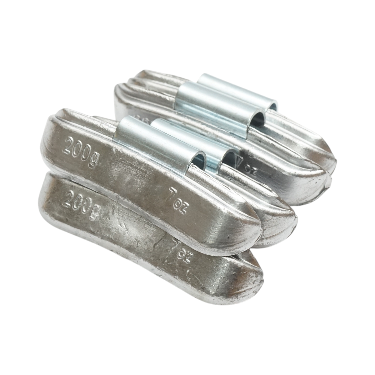 Contragreutati plumb 200 g pentru echilibrare roti camioane, cutie 15 bucati (3000 g total)