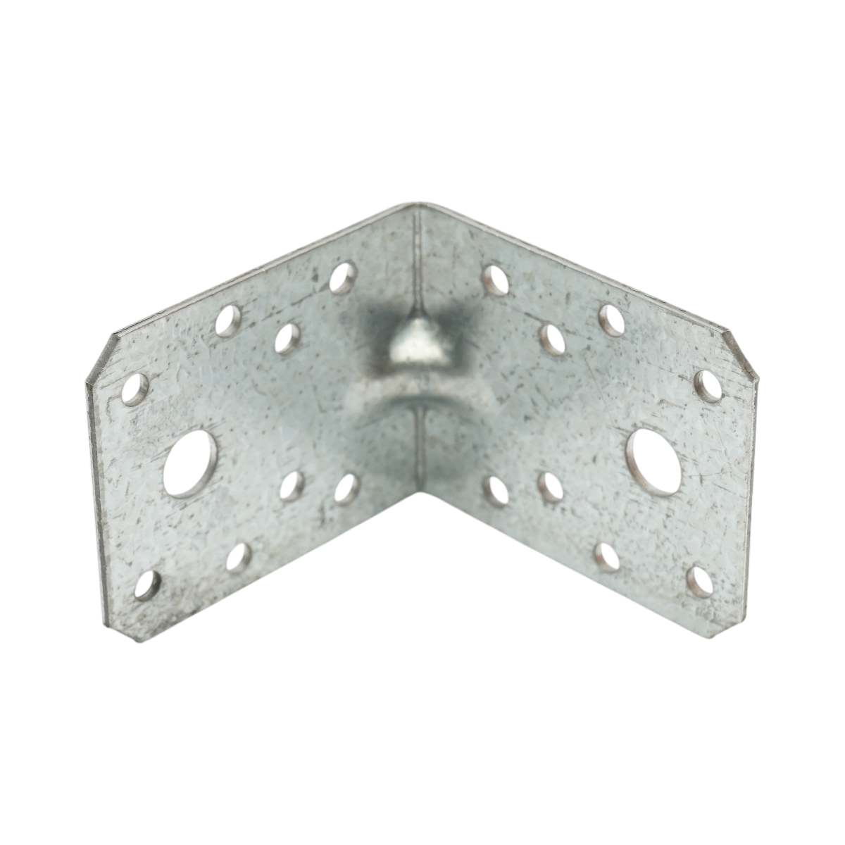 Vinclu de imbinare cu intaritura 90 70x70 mm, latime 55 mm, grosime 2 mm, otel zincat