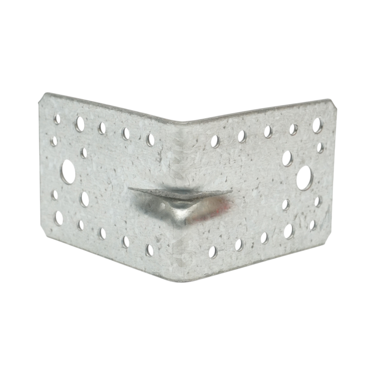 Vinclu de imbinare cu intaritura 90x90 mm, latime 65 mm, grosime 2 mm, unghi 90 , otel zincat