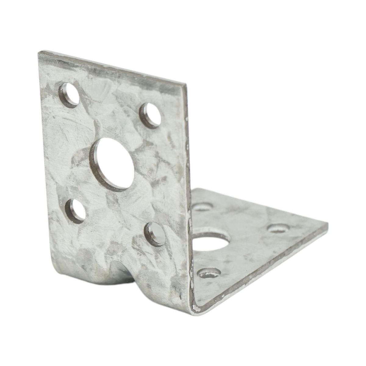 Vinclu de imbinare cu intaritura, otel zincat, 50x50 mm, latime 35 mm, grosime 2.5 mm, unghi 90