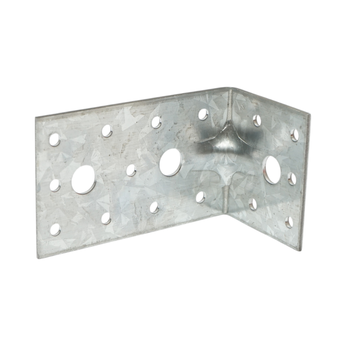 Vinclu de imbinare cu intaritura 90x55x55 mm, otel zincat, grosime 2.5 mm