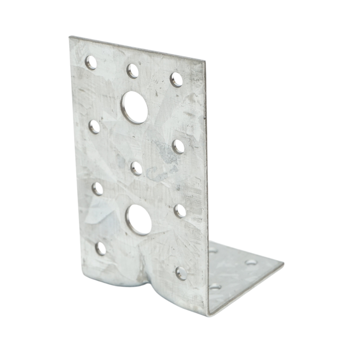 Vinclu de imbinare cu intaritura 90x55x55 mm, otel zincat, grosime 2.5 mm