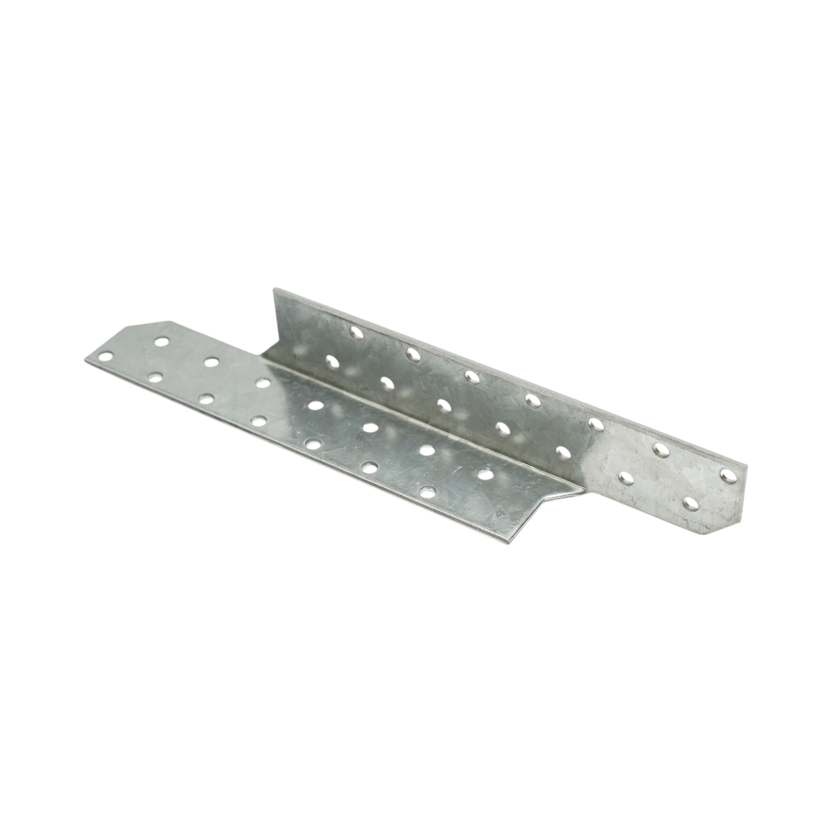 Ancora pana caprior Dreapta, otel zincat, 33x33 mm, lungime 210 mm, grosime 2 mm