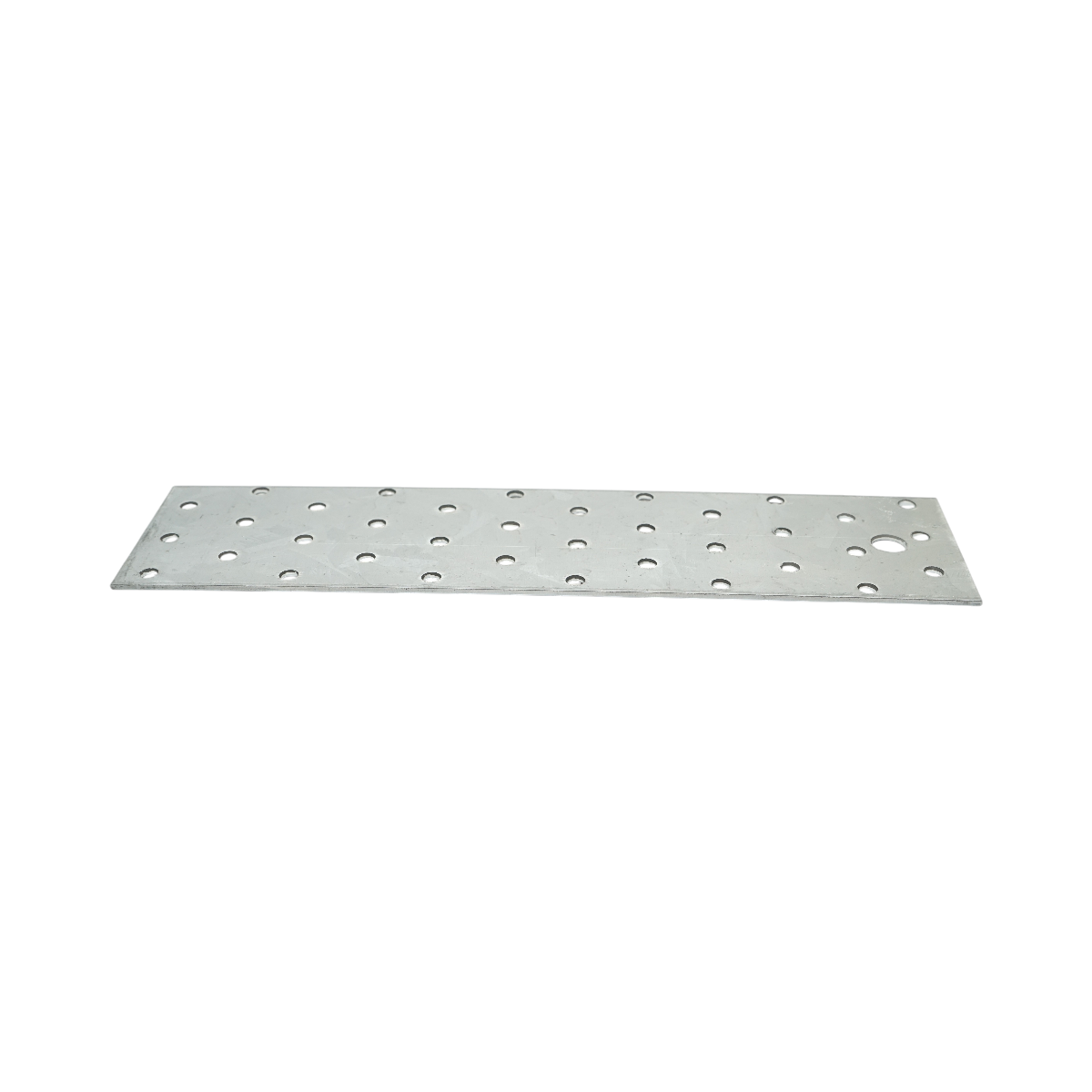 Placa perforata din otel zincat 240x60 mm, grosime 2 mm
