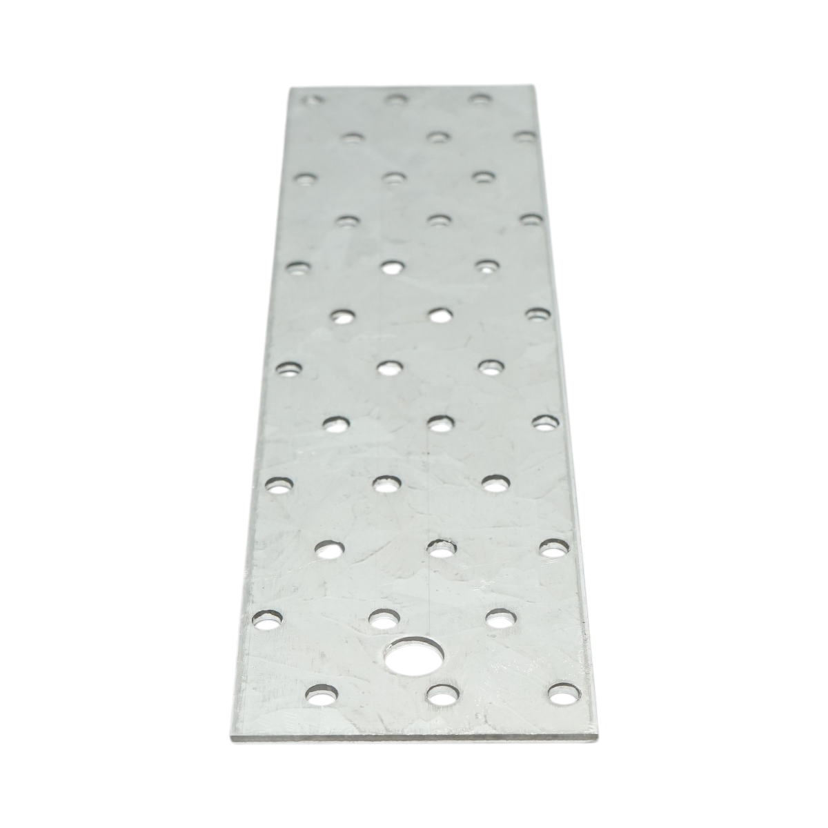 Placa perforata din otel zincat 240x60 mm, grosime 2 mm
