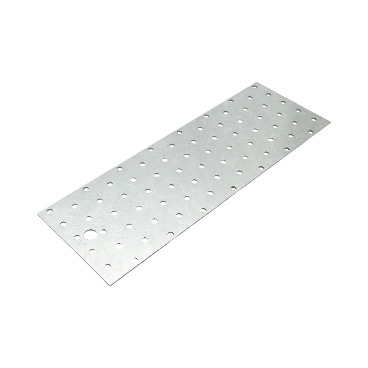 Placa perforata 100x300mm, grosime 2mm, otel zincat