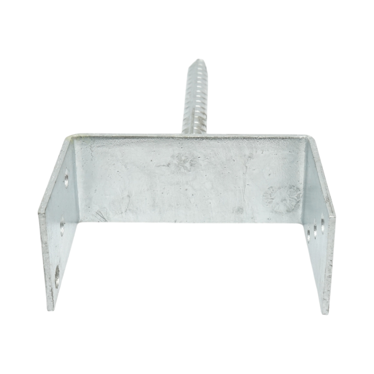 Papuc reazem cu tija, Otel zincat, 141x60x102 mm, Grosime 4 mm