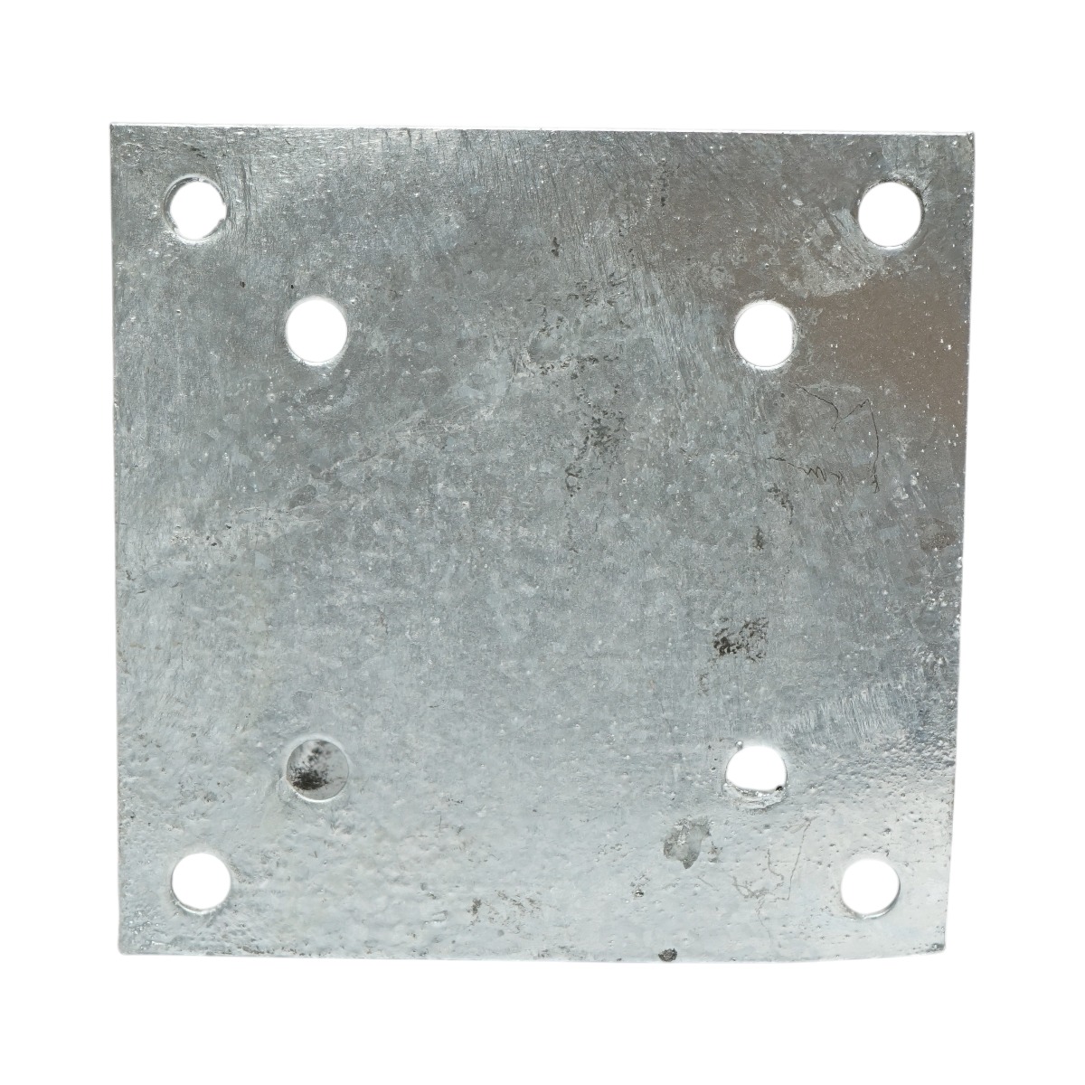 Suport stalp patrat aplicat 91x91x150 mm, grosime 2 mm, Material OTEL ZINCAT