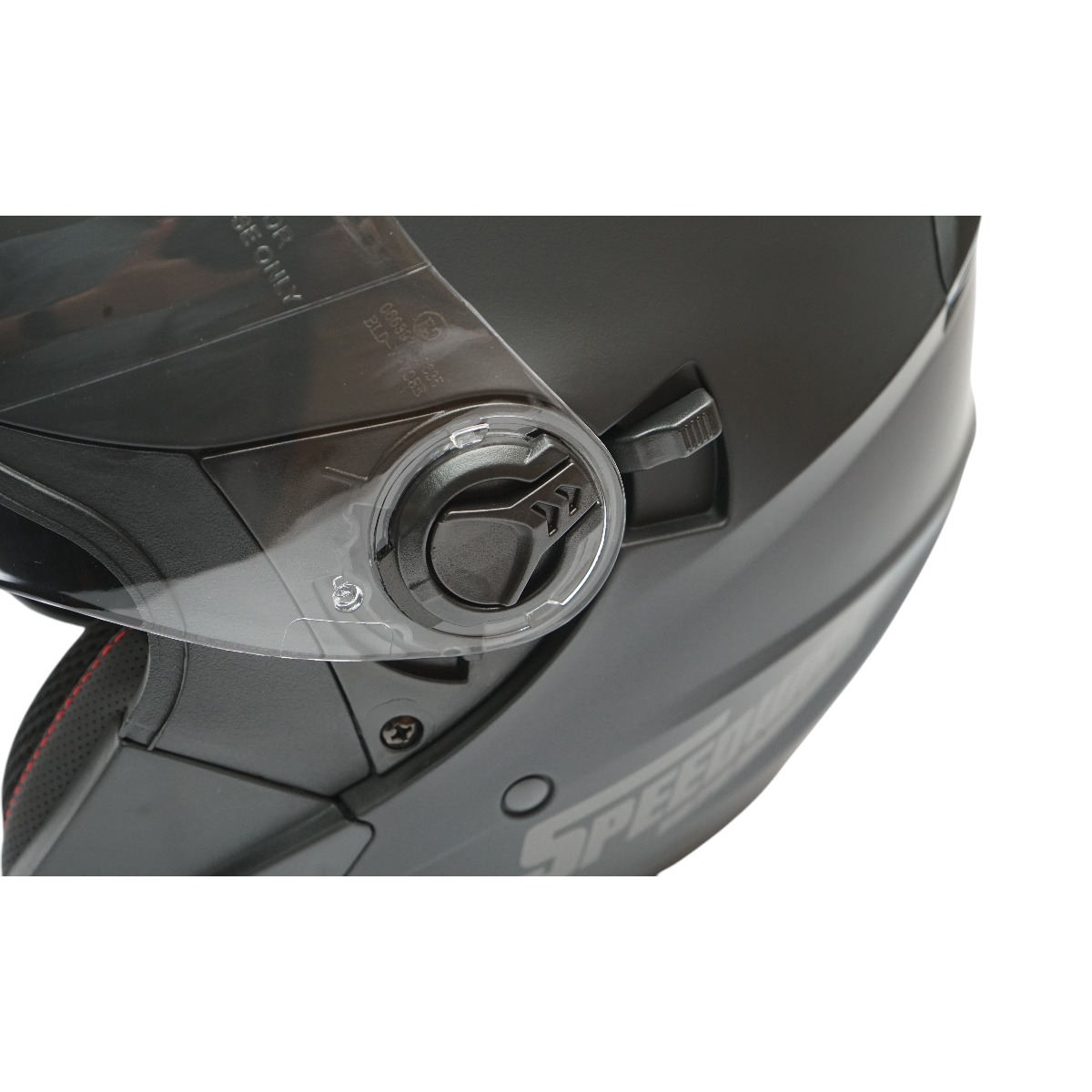 Casca moto tip jet neagra, model urban cu viziera transparenta si ochelari de soare, marimea XL