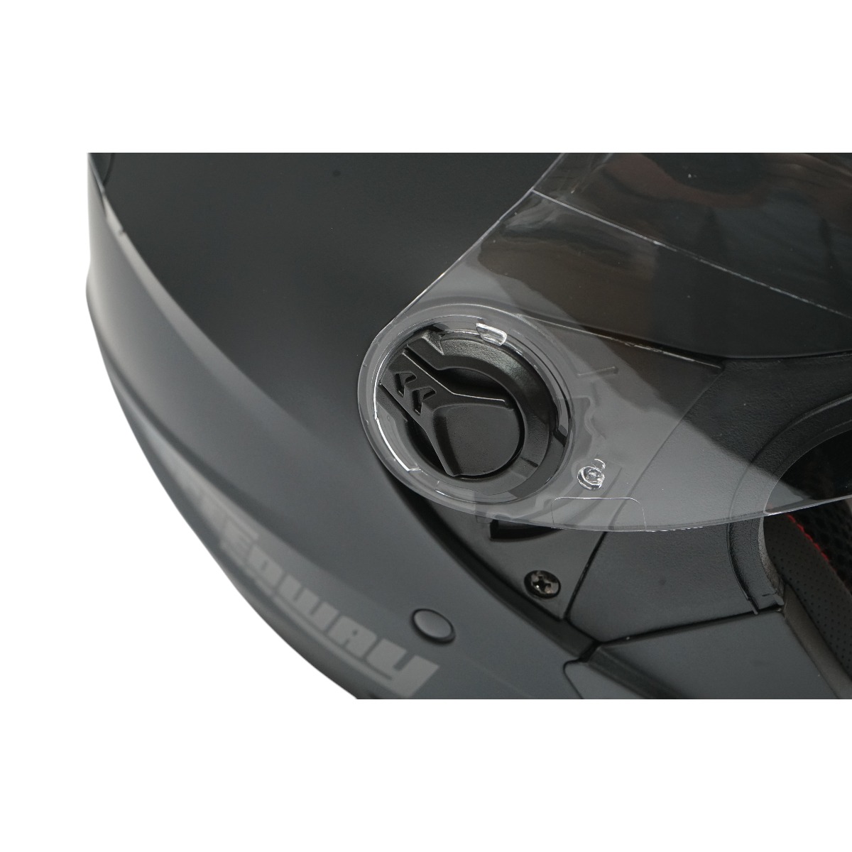 Casca moto tip jet neagra, model urban cu viziera transparenta si ochelari de soare, marimea XL