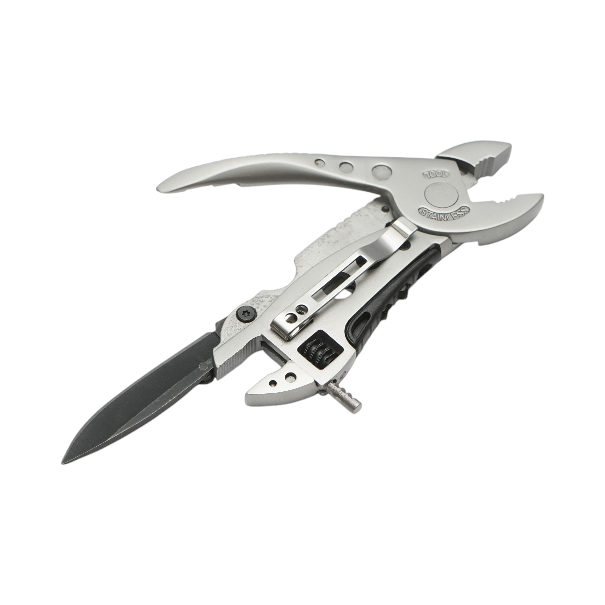 Cleste multifunctional pliabil din otel inoxidabil 175mm