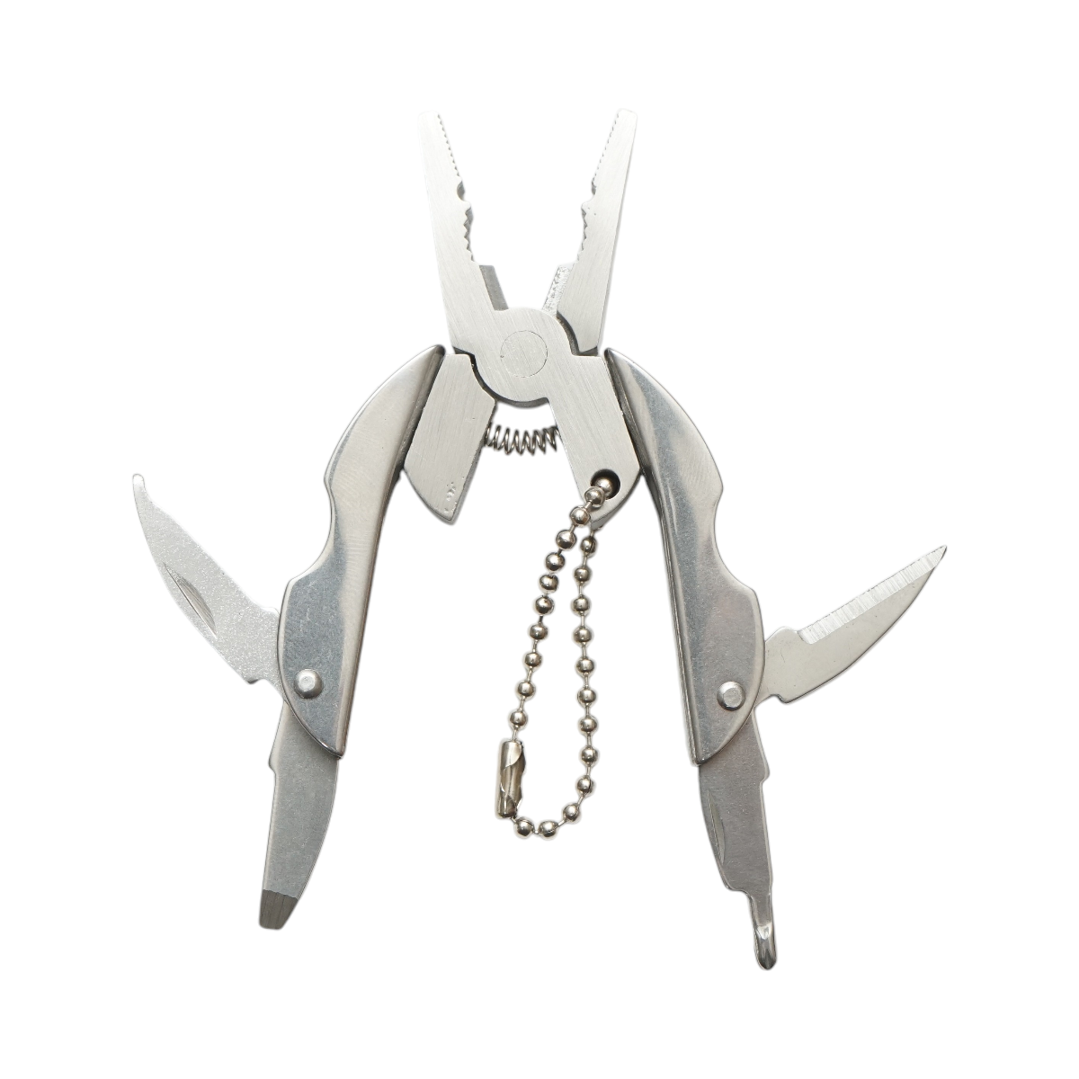 Cleste multifunctional pliabil tip breloc 50mm