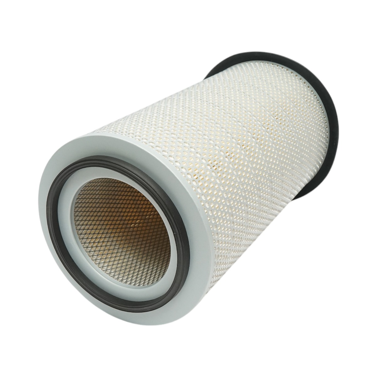 Filtru aer New Holland / Case IH / Ford Agri 397mm, diametru interior 123mm, exterior 215mm, cod OEM 82008606 SA17214, compatibil MXM 120-155, 8360, 8560, M 135, M 160, TM 115-165