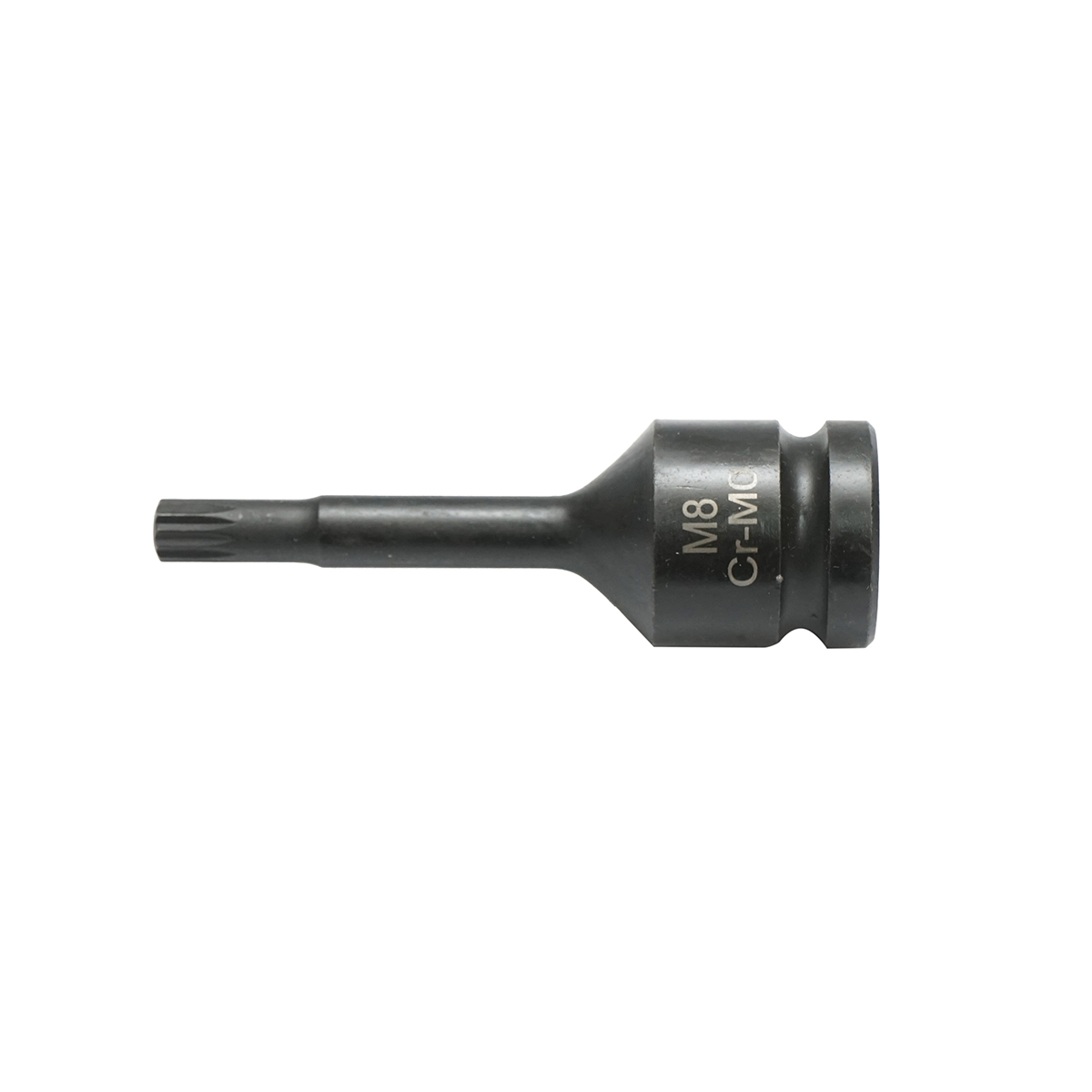 Cheie tubulara de impact spline/ribe M8, 78 mm, patrat 1/2, material Cr-Mo