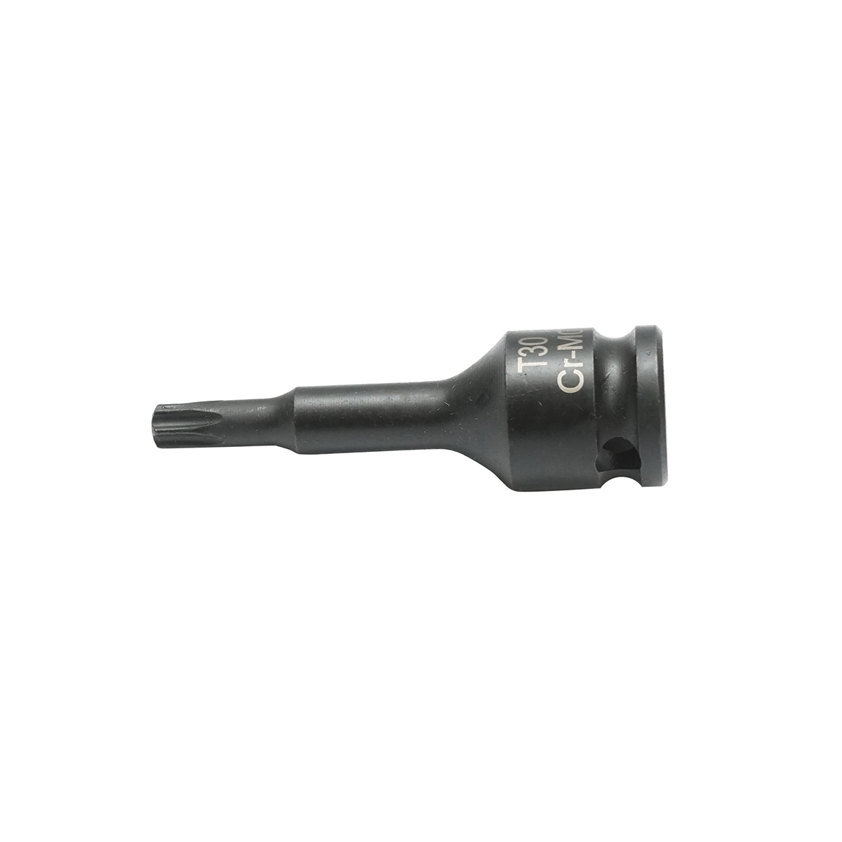 Cheie tubulara de impact Torx T30, 60 mm, prindere patrat 3/8, material Cr-Mo