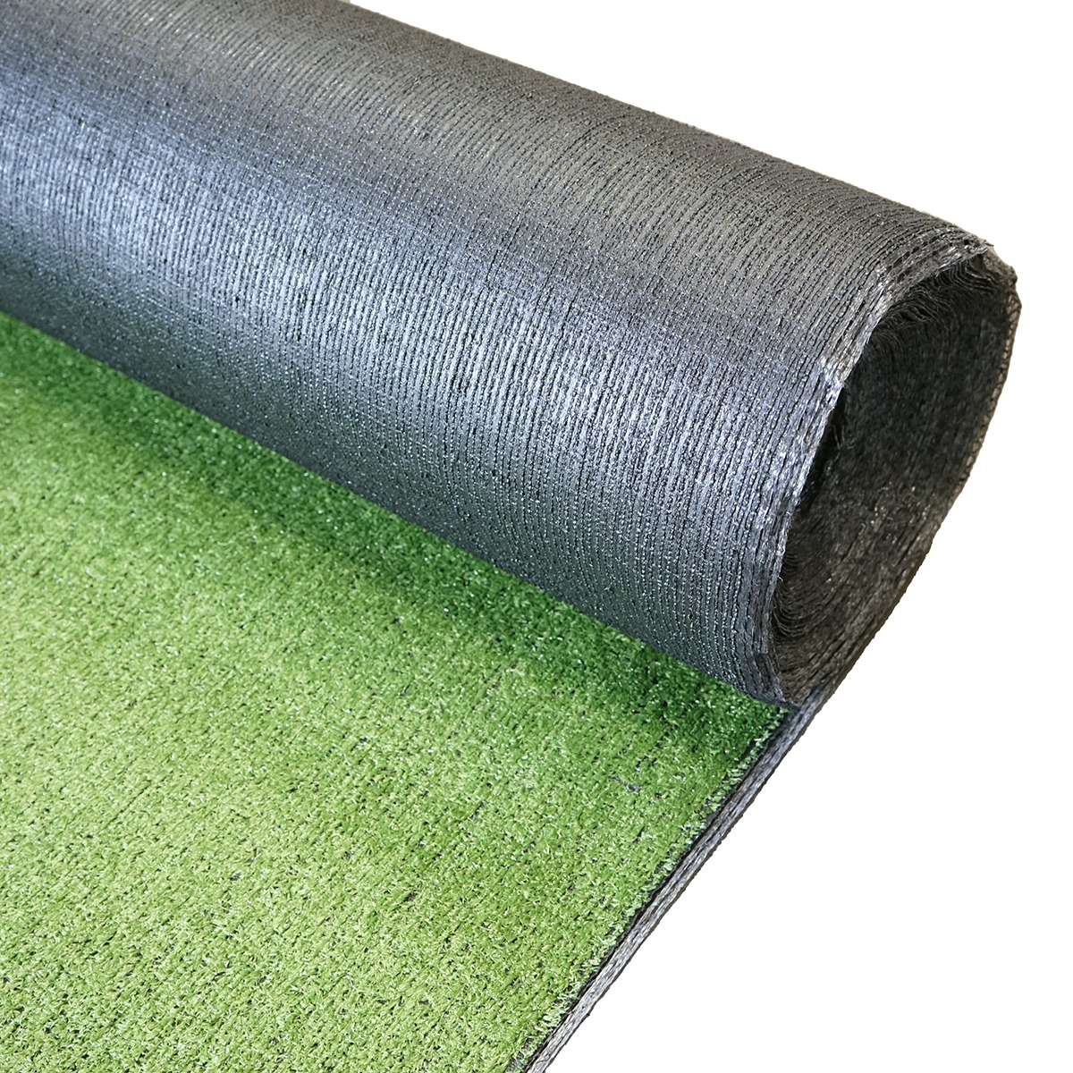 Covor gazon iarba artificiala verde 2mx30m, fir 7mm, 2 straturi PP si plasa PU