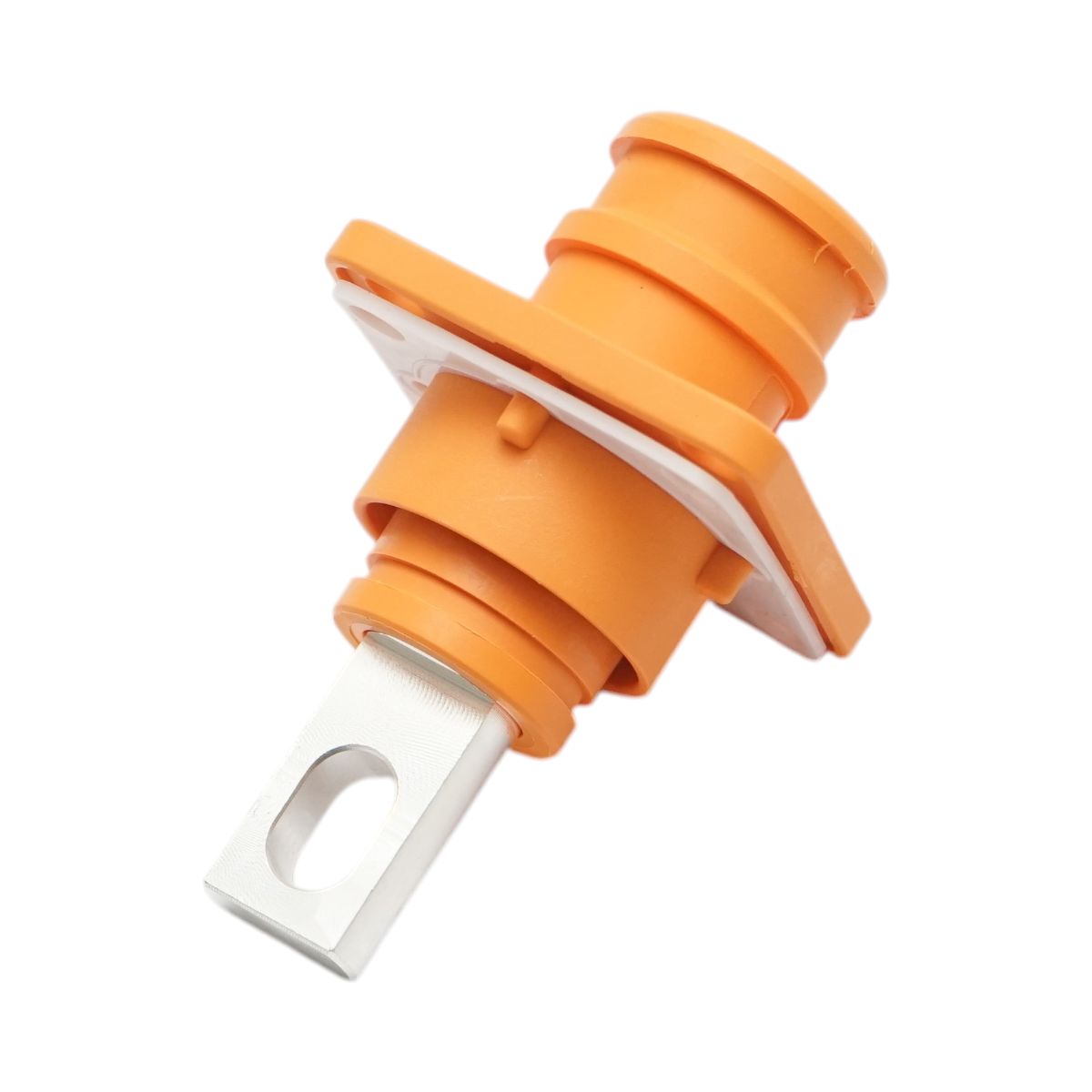 Conector baterie tata portocaliu 1500V/250A pentru cablu cupru 50mm-? IP68 Leader