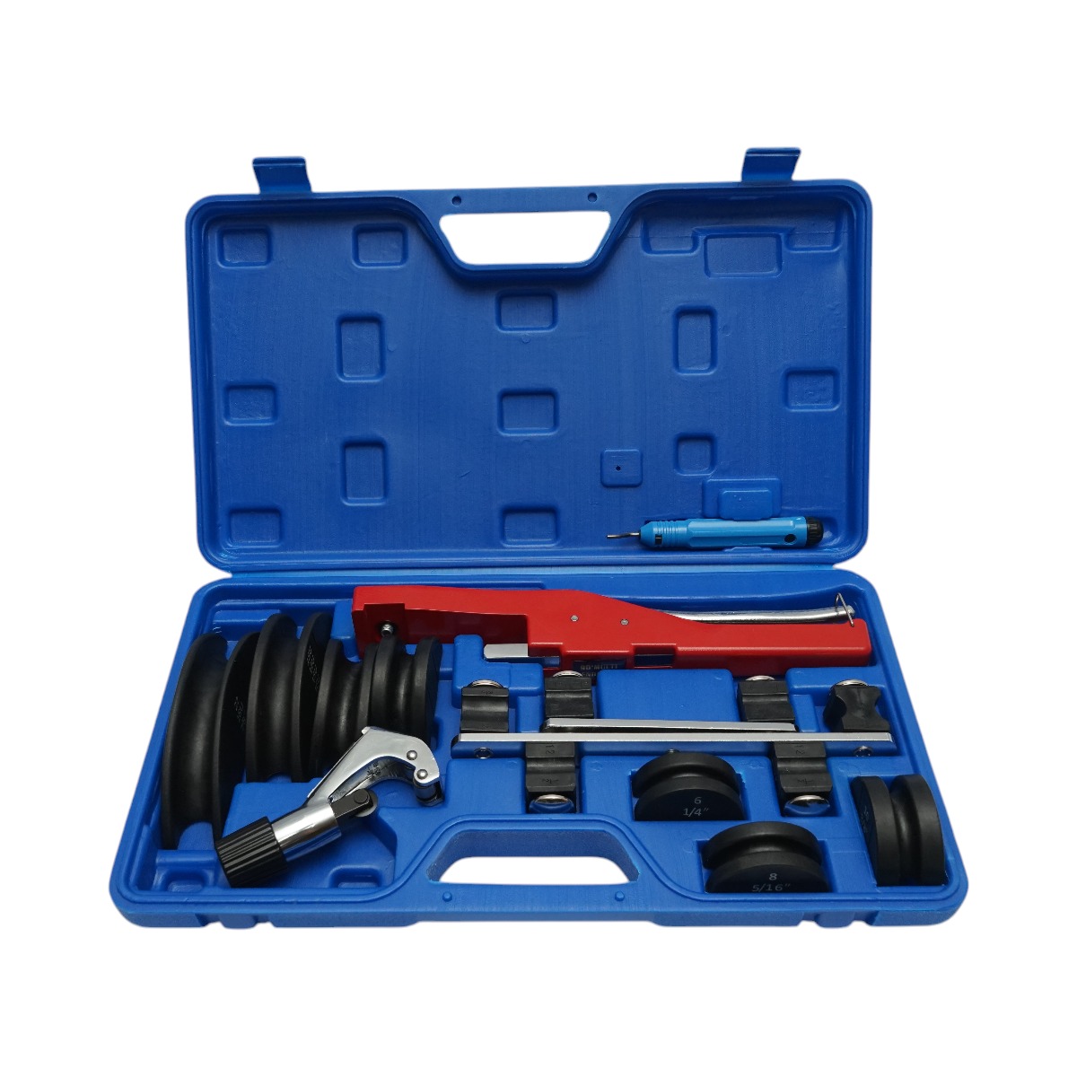 Trusa indoit tevi HVAC/R 6-22 mm cu taietor 4-28 mm si debavurator Breckner Germany