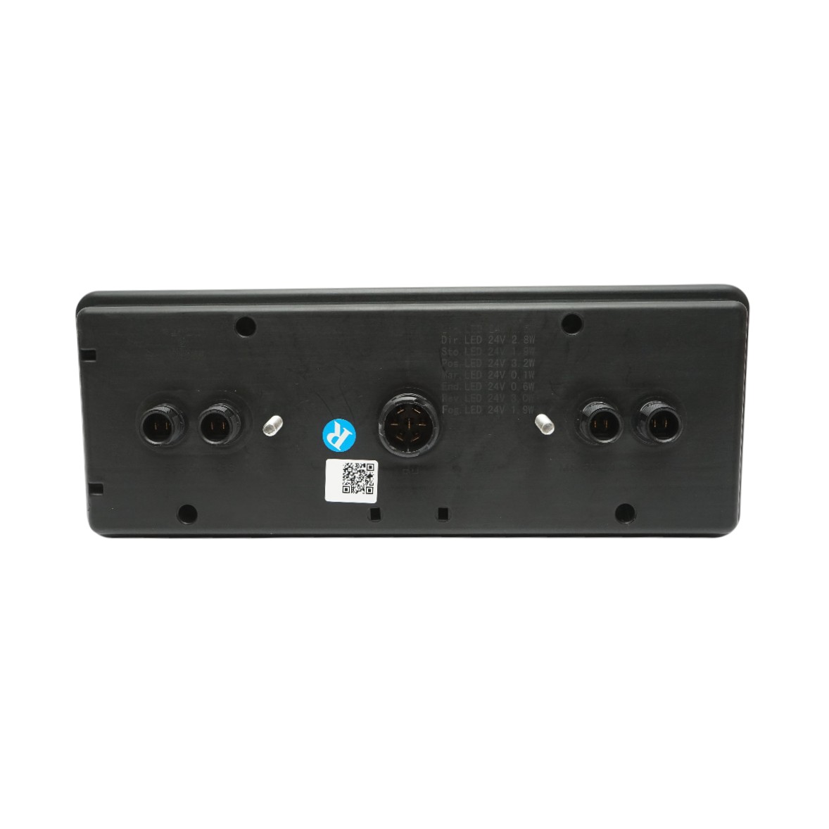 Lampa stop spate dreapta LED camion 24V, 7 pini ASS2.1 + 4x2, iluminare numar, 400x153x88 mm, distanta prindere 152 mm