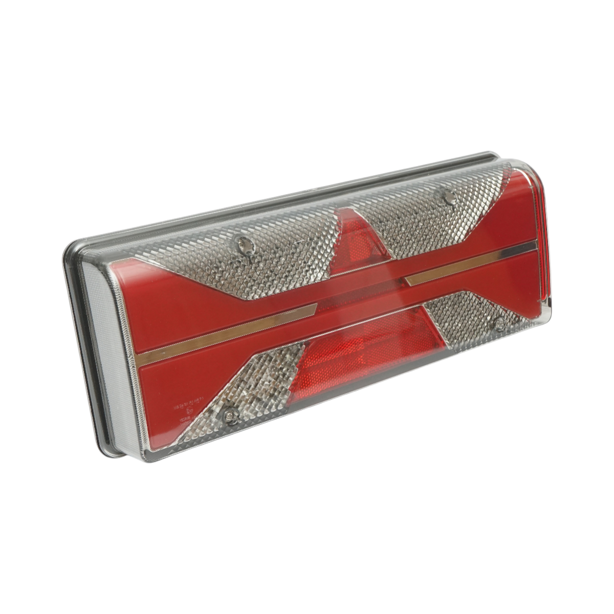 Lampa stop spate dreapta LED camion 24V, 7 pini ASS2.1+4x2, iluminare numar, alarma mers inapoi, 400x153x88 mm, distanta prindere 152 mm