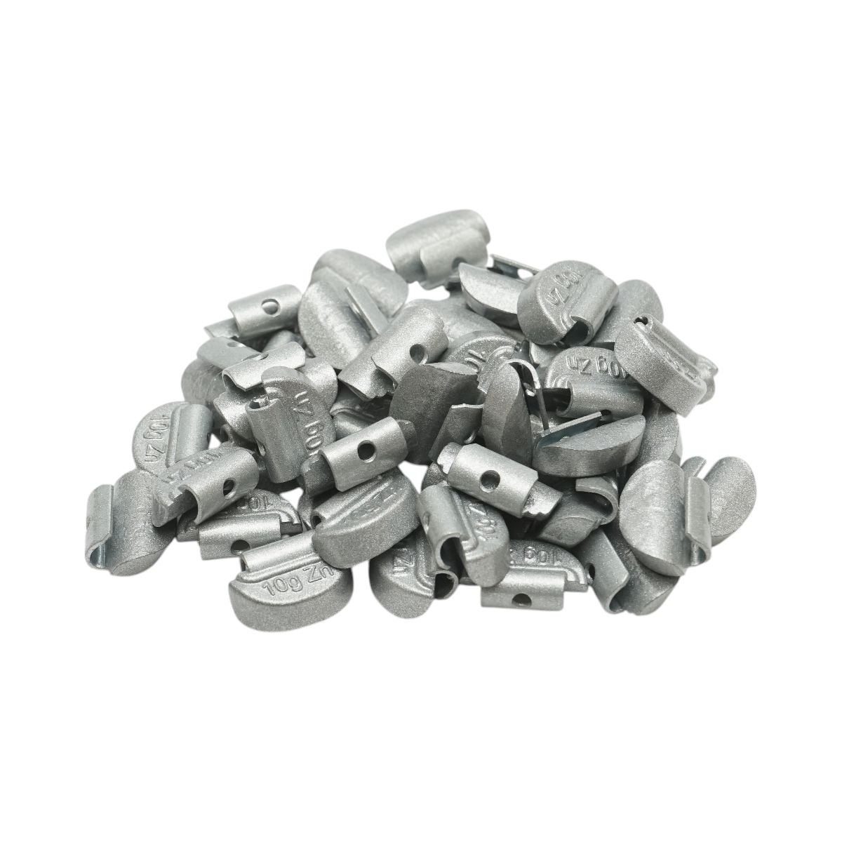 Contragreutati zinc pentru echilibrare roti 10 g, 100 buc/cutie (greutate totala cutie 1000 g)