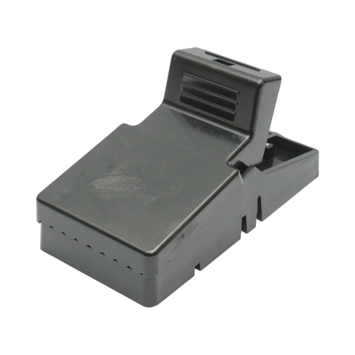 Capcana soareci din plastic dur rezistent, tip clapeta, mecanica cu declansare rapida si arc metalic puternic, reutilizabila, 19 x 8.9 x 9 cm, pentru interior si exterior