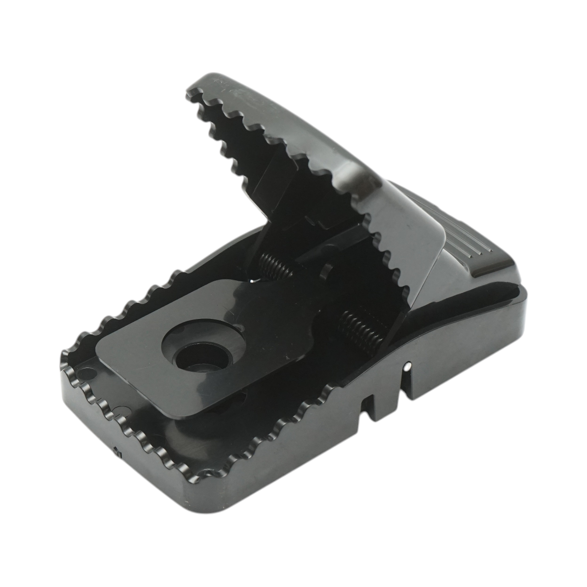 Capcana soareci mecanica din plastic dur, tip clapeta, cu arc metalic, declansare rapida, reutilizabila, 14 x 7.5 x 7 cm, pentru interior si exterior