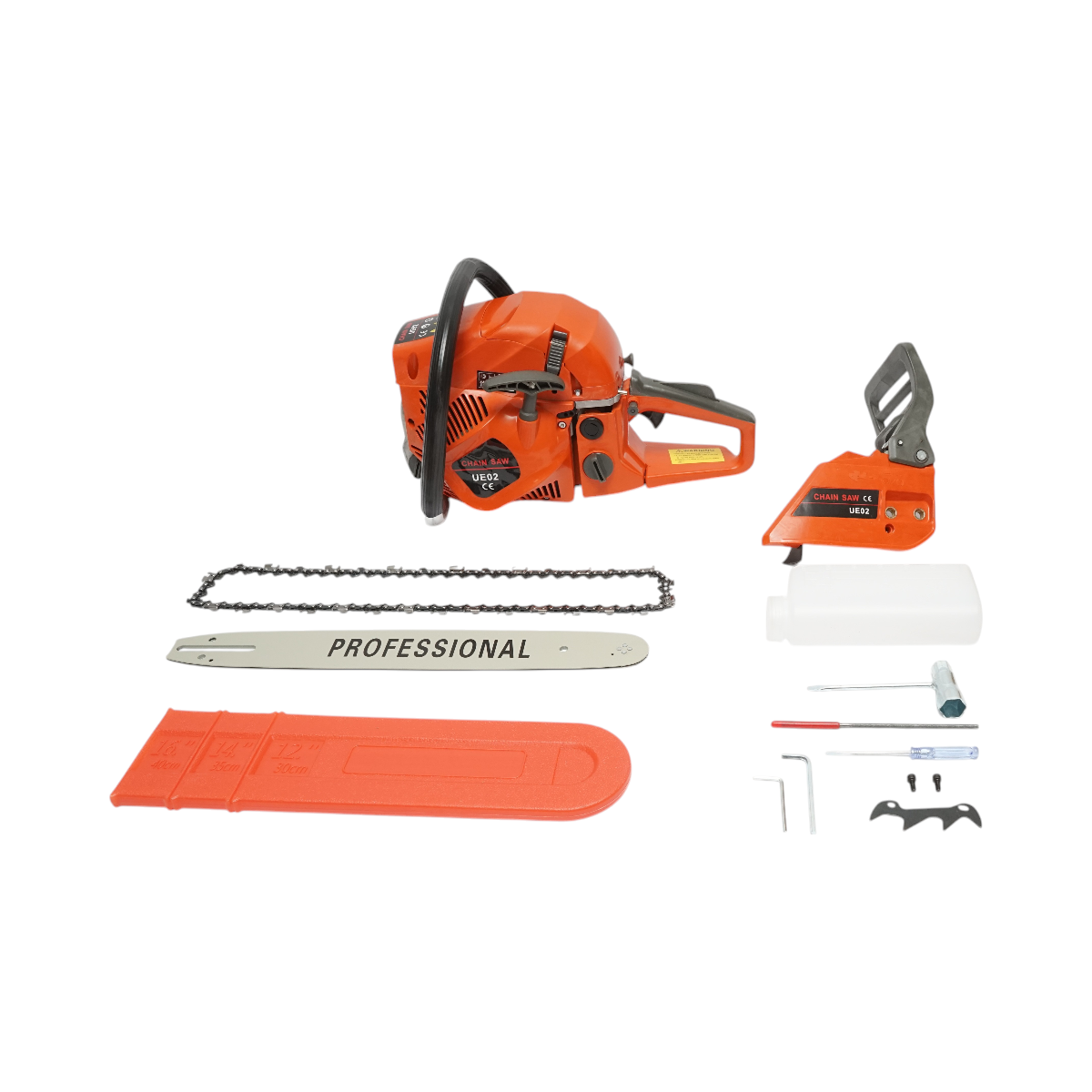 Motofierastrau / Drujba 2 timpi 52 cm3, 2.8 CP (2.0 kW), lama 16 inch (400 mm), pas lant 0.325, 7500 rpm, rezervor benzina 550 ml, ulei 260 ml, 6.3 kg, accesorii incluse