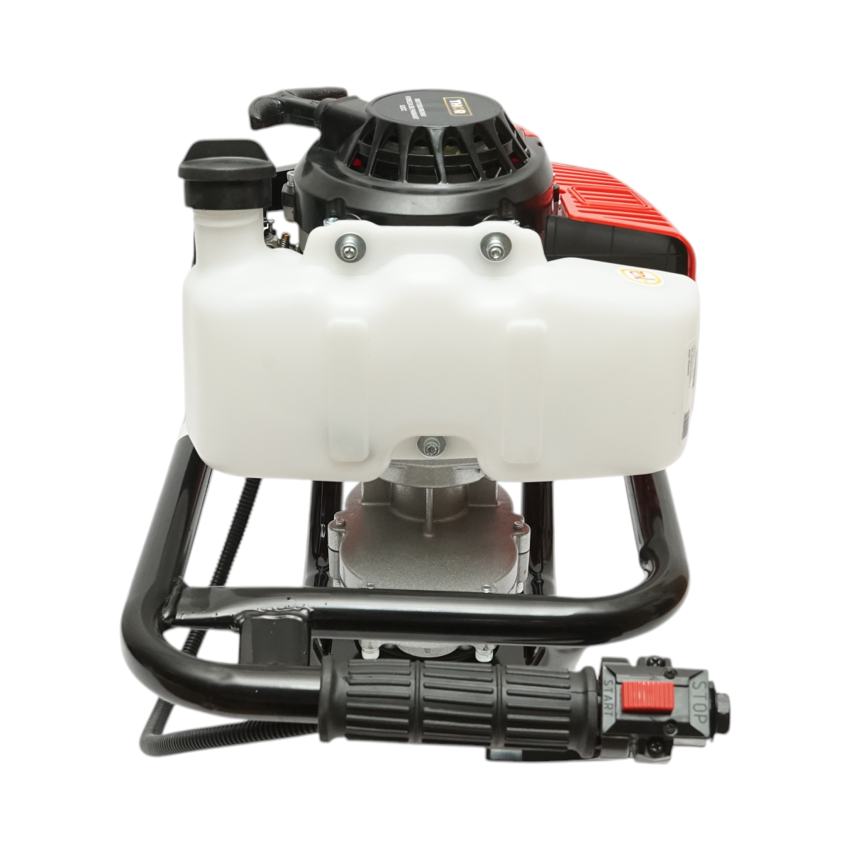 Motoburghiu pamant pe benzina THOR 2 timpi, 52 cm3, 2.8 CP, 9500 rpm, rezervor 1.2 L, 17.5 kg, 3 burghie incluse 100/150/200 mm