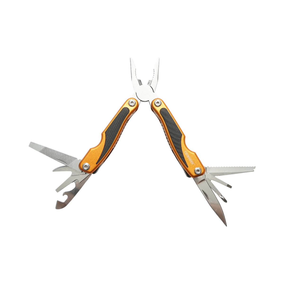 Cleste multifunctional pliabil 9 in 1 din otel inoxidabil 160 mm Crownman