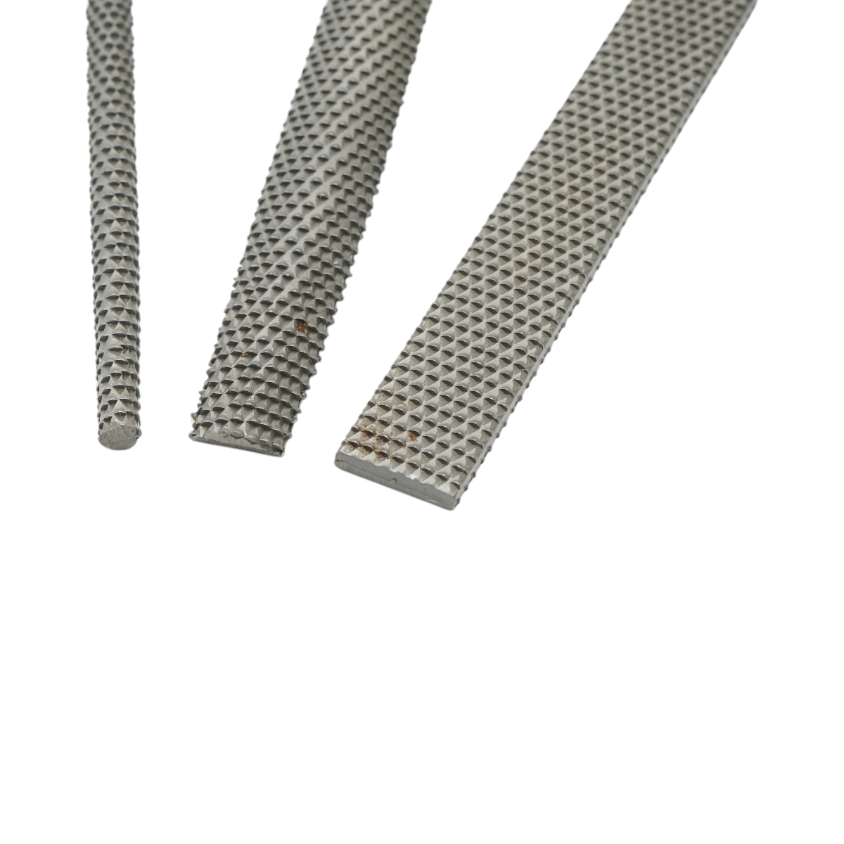 Set 3 pile universale mixte CROWNMAN, 200 mm, otel carbon, maner TPR