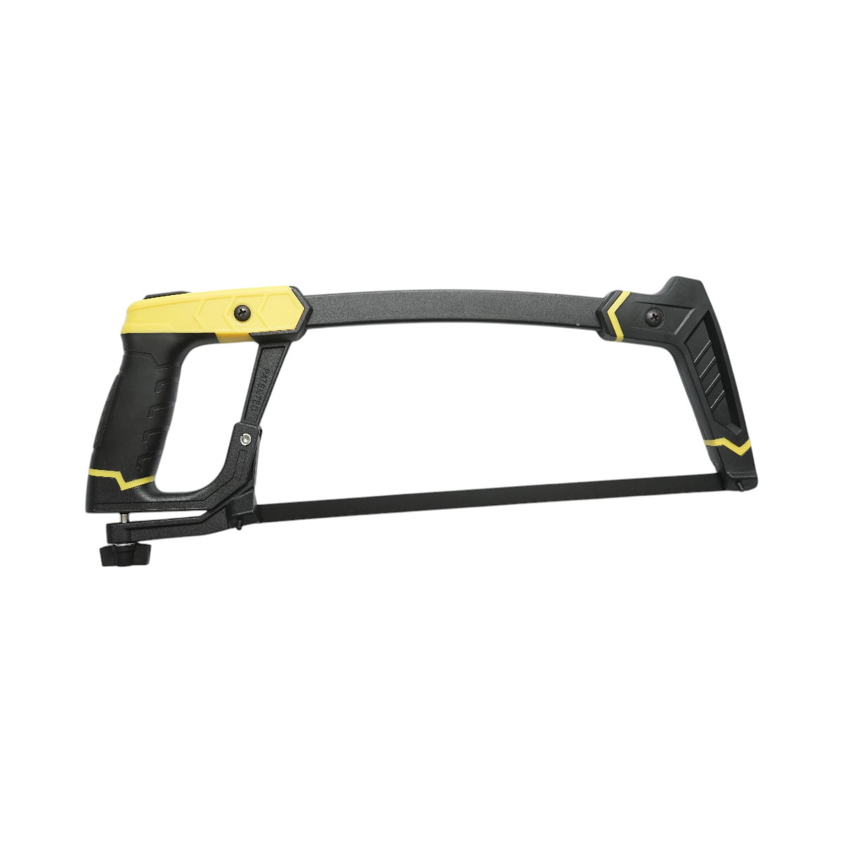 Fierastrau bomfaier manual Crownman, lama 300 mm, cadru din aluminiu turnat, lama din otel carbon 24 T/inch, maner TPR, pentru taiere metal, otel, lemn, tevi, materiale dure