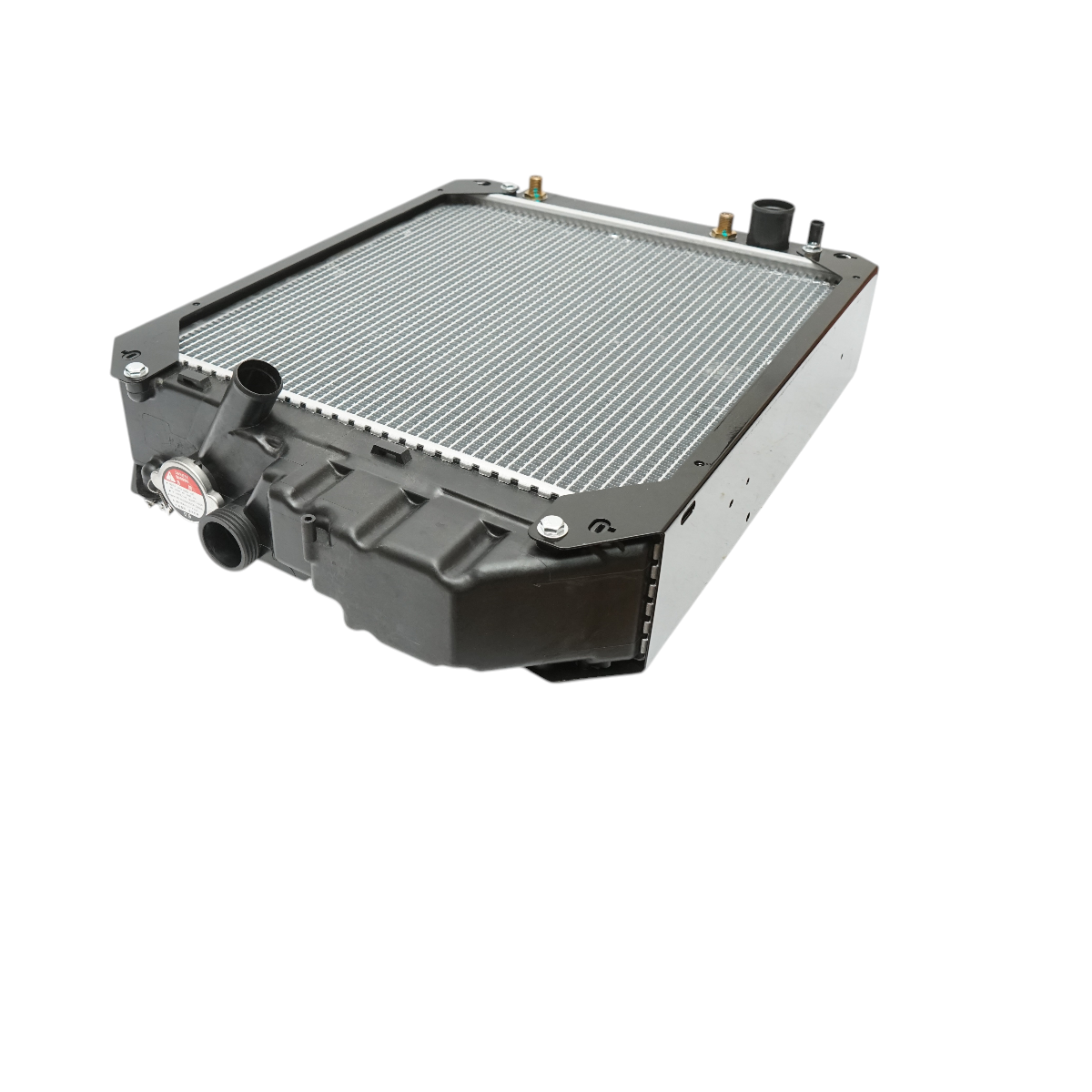 Radiator racire apa motor Ford/New Holland 720x515x120 mm, cod OEM 82011374, 82013164, 82013166, 82015095, 82015097, 73401042, 73401665 - Ford Seria 40 5640/6640/7740 cu AC, New Holland TS90/TS100/TS110/TS115, motor PowerStar 4.4/5.0/5.0T