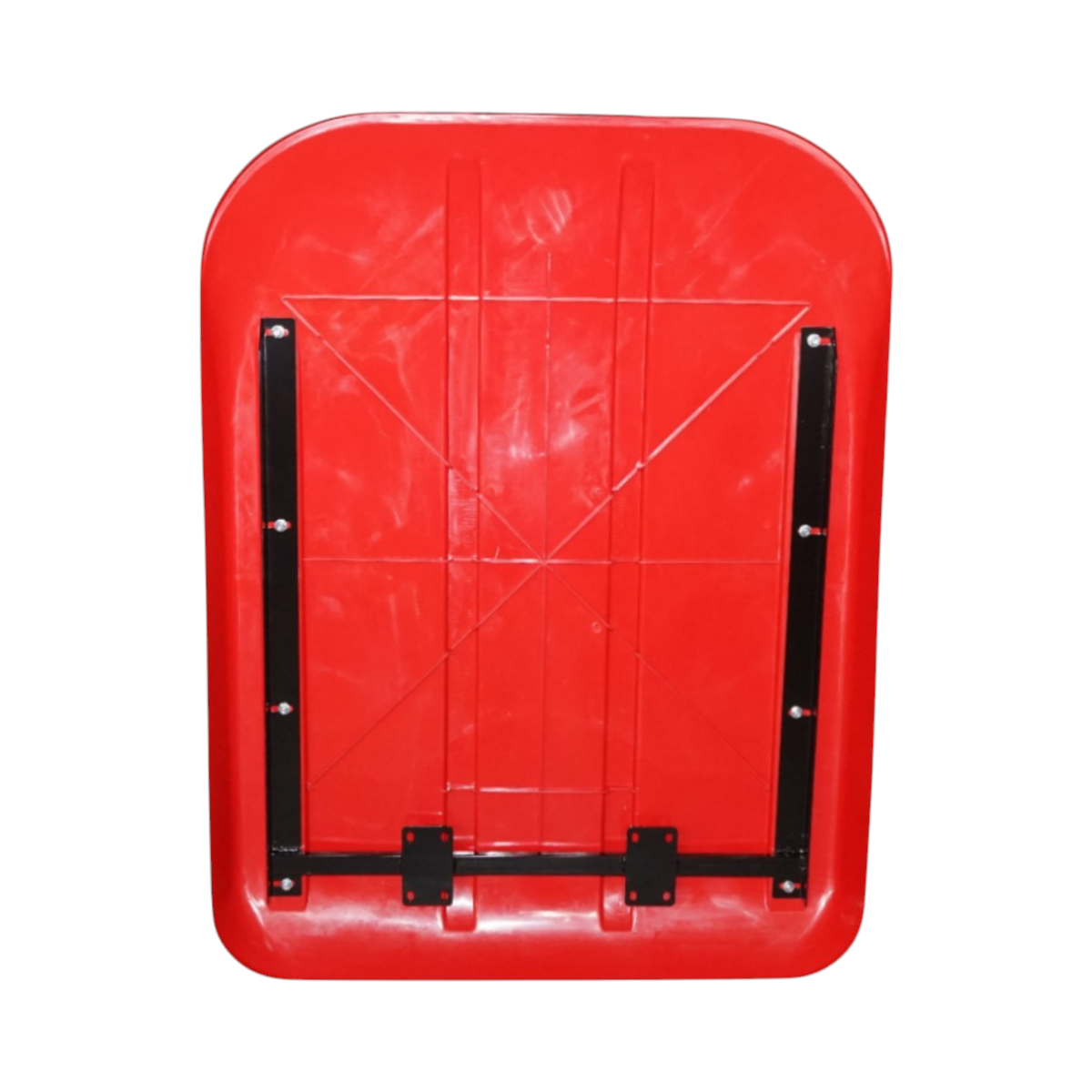 Acoperis semicabina tractor universal rosu 157x120cm