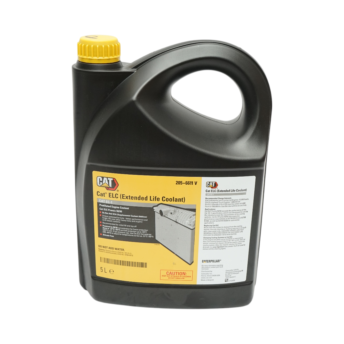 Antigel Caterpillar ELC Premix 50/50 EC-1 Extended Life Coolant 5L