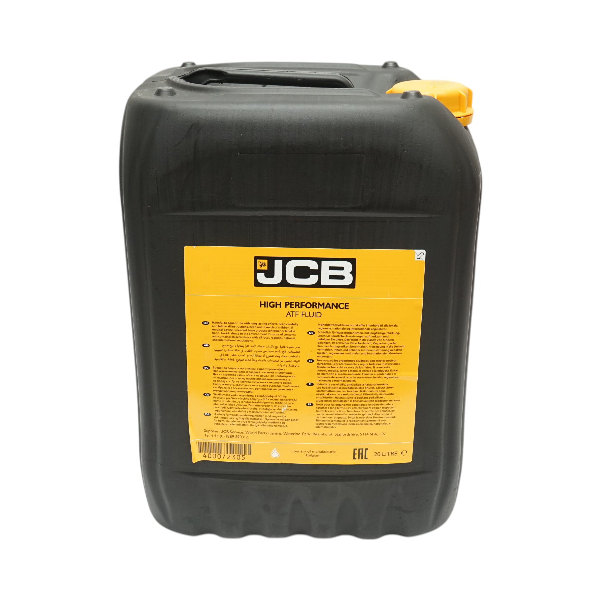 Ulei transmisie JCB High Performance ATF Fluid 20L