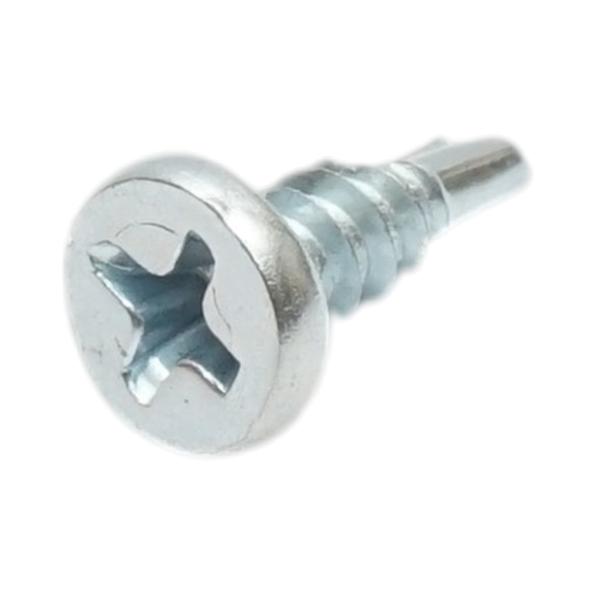 Surub rigips autoforant 3.9x11 mm, otel zincat, cap semirotund bombat, varf forant burghiu, cap cruce, cutie 1000 bucati