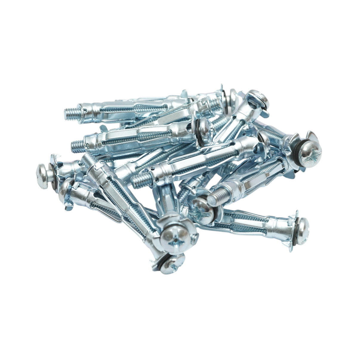 Ancora metalica pentru gips carton tip Molly 6x52 mm, otel zincat, cap cruce, cutie 50 bucati