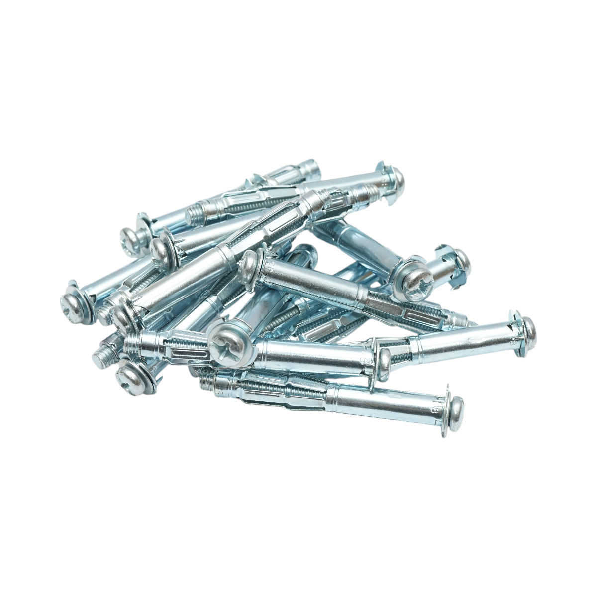 Ancora metalica gips carton tip Molly 8x80 mm, diblu expandare din otel zincat, cap cruce, cutie 50 bucati