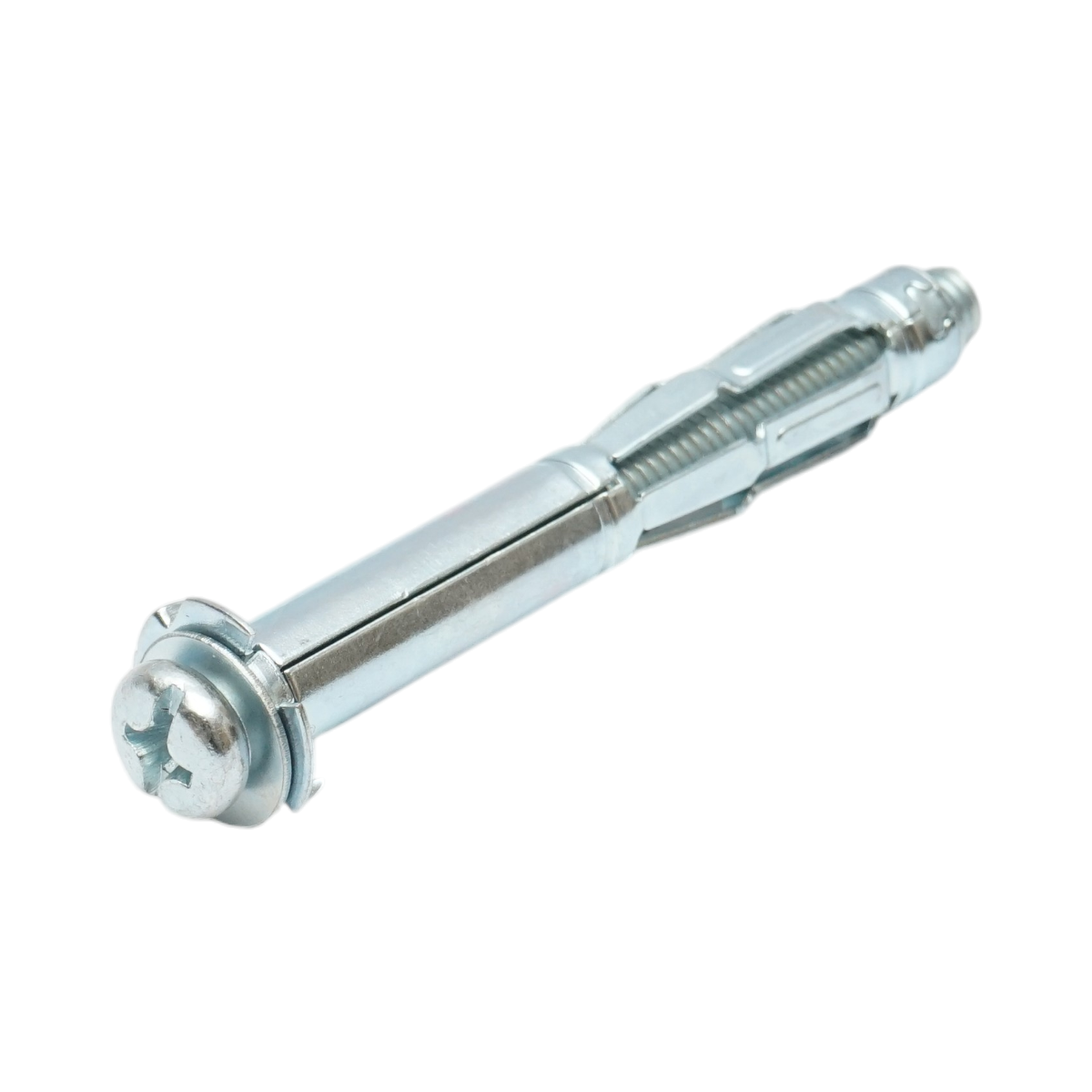 Ancora metalica gips carton tip Molly 8x80 mm, diblu expandare din otel zincat, cap cruce, cutie 50 bucati